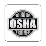 10 hours osha trained 2